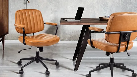 صندلی اداری با پشتی طبی برای حمایت ستون فقرات